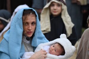 Maria con bambino