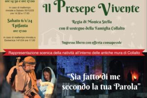 locandina presepio vivente