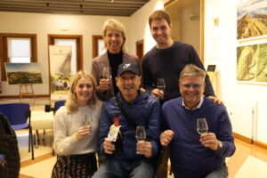 la famiglia Balbinot (Le Manzane) con Diego Murari (fondatore della onlus Unico1)