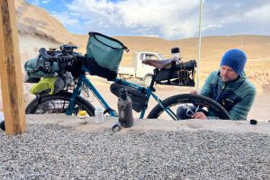 sosta nel deserto
