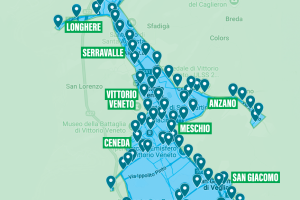 mappa fermate a Vittorio Veneto mappa fermate a Vittorio Veneto
